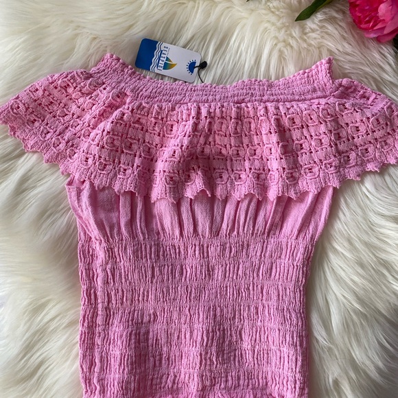 SET Sea spice Mandy off shoulder top & bottom set - Picture 3 of 10